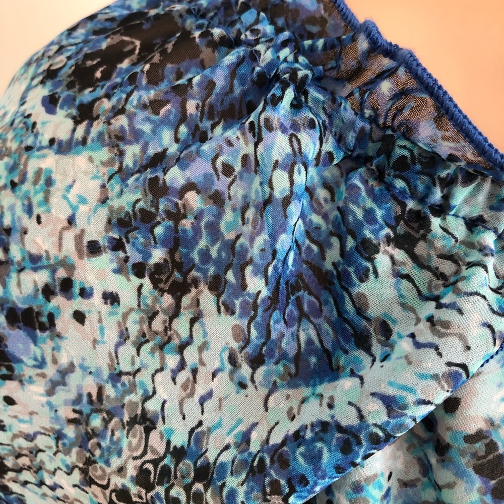 Joseph Ribkoff Abstract Print Off The Shoulder Top - image 8